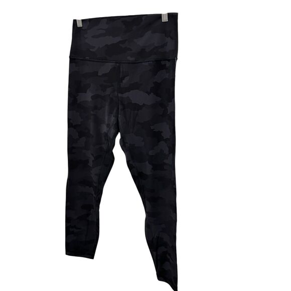 Lululemon Align High-Rise Pant 25" size 10 Heritage 365 Camo Deep Coal Multi - Picture 5 of 8